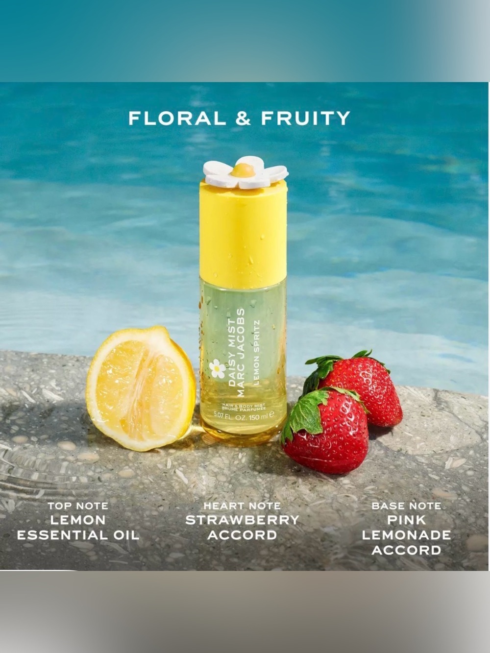 Marc Jacobs Daisy Body & Hair Mist - Lemon Spritz - Picture 5 of 6